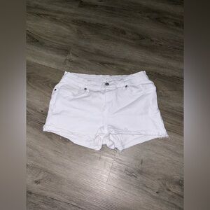 Venus ~ White Denim Shorts